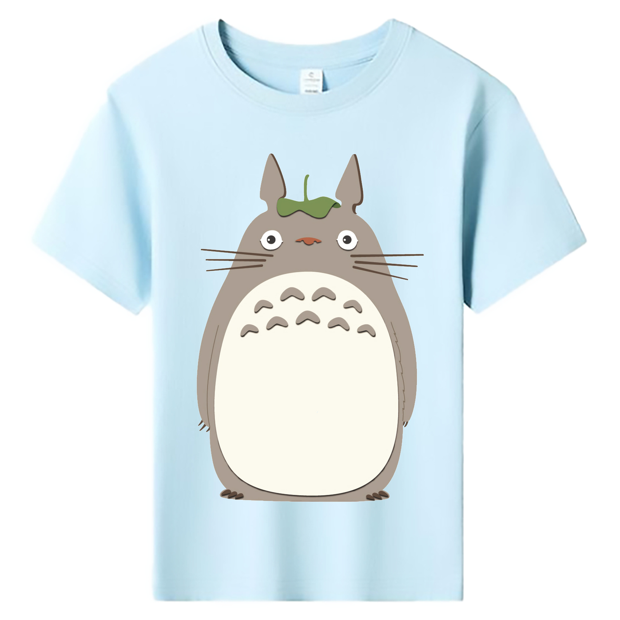 （画像用） となりのトトロ 草壁メイ 草壁サツキ My Neighbor Totoro Satsuki Kusakabe Mei Kusakabe 綿100％キッズTシャツ（フロントプリント）
